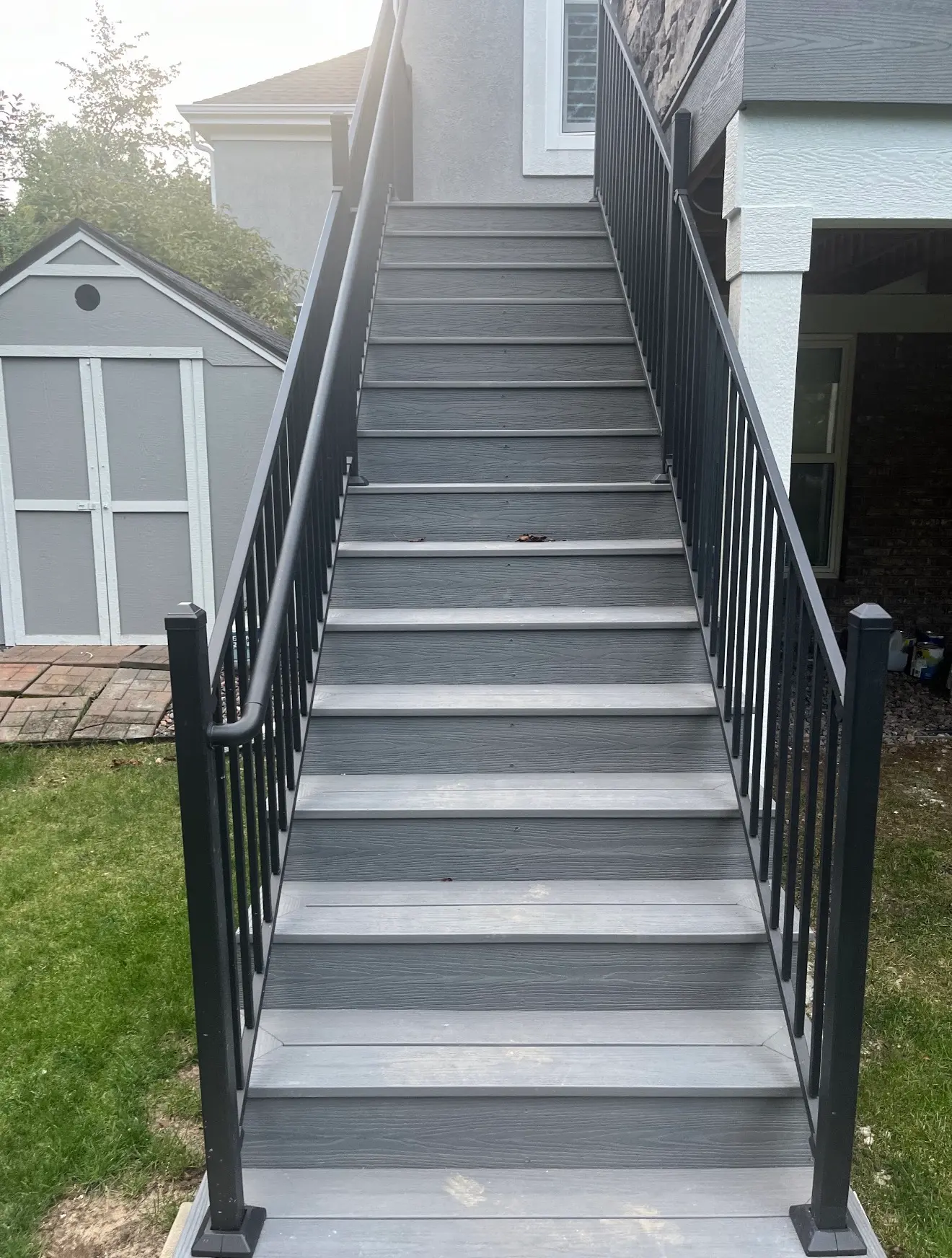 Elevated sunroom enclosure project in Colorado